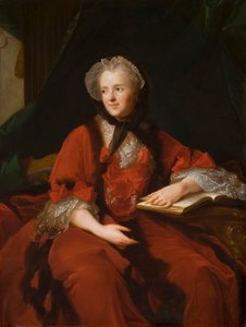 Portrett av Maria Leszczyńska av Jean-Marc Nattier