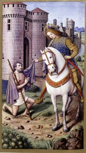 Saint Martin etter Jean Bourdichon
