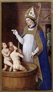 Saint Nicholas etter Jean Bourdichon