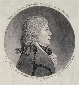 Sebastien Demar (1763-1832) gravert av Gilles-Louis Chretien (1754-1811) (gravering)
