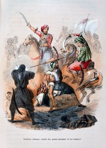 Ibrahim Pasha kjempet mot wahabiene, Saudi-Arabia, 1811-1818 1847
