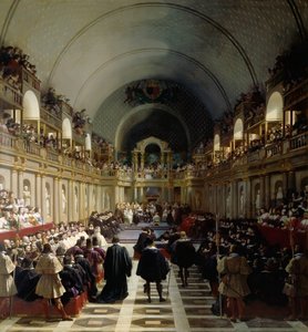 Generalstændernes forsamling 27. oktober 1614 av Jean Alaux