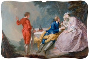  av Jean Antoine (after) Watteau