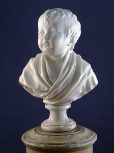 Claudine Houdon, ca. 1791 (marmor) av Jean Antoine Houdon