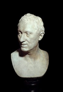 Terrakottabyste av filosofen Denis Diderot (1713-1784) Skulptur av Jean Antoine Houdon (1741-1828) 1771 Paris, Louvre av Jean Antoine Houdon