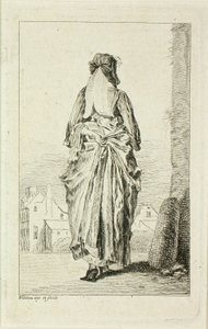Modusfigurer av Jean Antoine Watteau