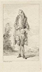 Modusfigurer av Jean Antoine Watteau