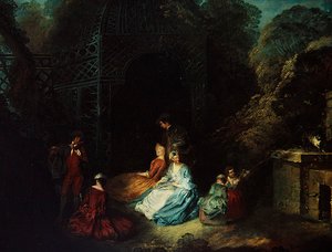 Fløytisten av Jean Antoine Watteau
