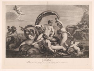 Galatea sett av Polyphemus Galathee (tittel på objekt)