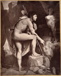 Ødipus med sfinx ifølge Ingres.