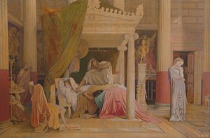 Antiochus og Stratonice, 1840 av Jean Auguste Dominique Ingres