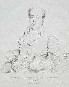 Frederic 5. jarl av Guilford, 1815. av Jean Auguste Dominique Ingres