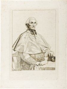 Gabriel Cortois de Pressigny av Jean Auguste Dominique Ingres
