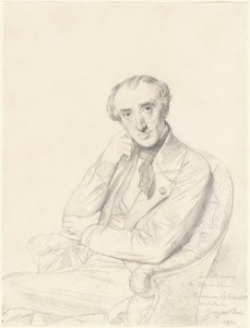 Henri Labrouste av Jean Auguste Dominique Ingres