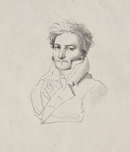 Jacques Marguet de Norvins av Jean Auguste Dominique Ingres