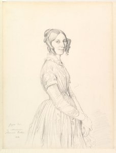 Madame Armand Bertin, født Marie-Anne-Cécile Dollfuss av Jean Auguste Dominique Ingres