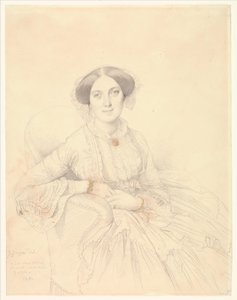 Madame Félix Gallois av Jean Auguste Dominique Ingres