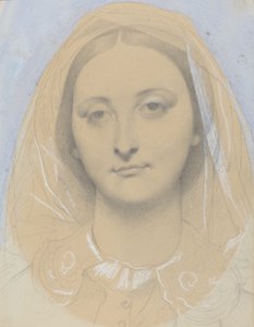 Frøken Mary de Borderieux(?) av Jean Auguste Dominique Ingres