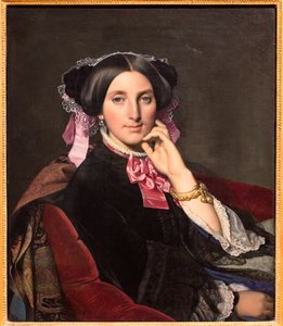 Portrett av Caroline Gonse av Jean Auguste Dominique Ingres
