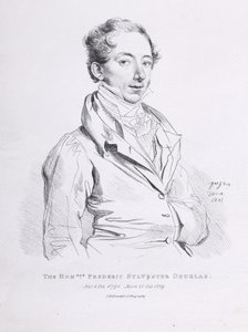 Portrett av Frederick Sylvester Douglas av Jean Auguste Dominique Ingres