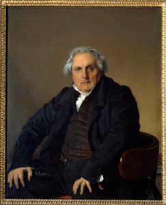 Portrett av Monsieur Louis Francois Bertin (1766-1841) dit Bertin l