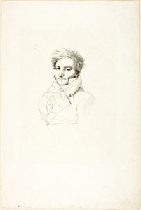 Portrett av en mann av Jean Auguste Dominique Ingres