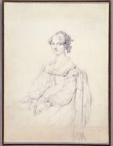 Portrett av Hon. Mrs. Fleetwood Pelew av Jean Auguste Dominique Ingres