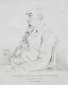 Sylvester Lord Glenbervie av Jean Auguste Dominique Ingres