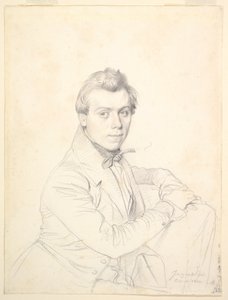 Arkitekten Charles-Victor Famin av Jean Auguste Dominique Ingres