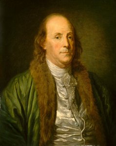 Benjamin Franklin (olje på lerret)