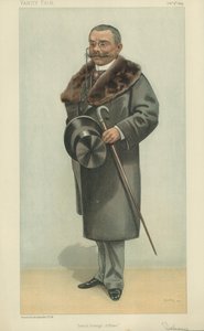 M Theophile Delcasse (farge litho) av Jean Baptiste (after) Guth