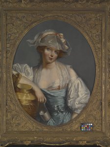  av Jean Baptiste (school of) Greuze