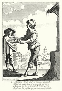Paiselgeren (gravering) av Jean Baptiste Alexandre (after) Le Blond
