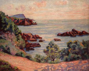 Midi landskap av Jean Baptiste Armand Guillaumin