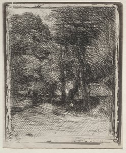 En suvenir fra Bas-Bréau av Jean Baptiste Camille Corot