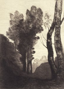 Romas omgivelser, 1866 av Jean Baptiste Camille Corot