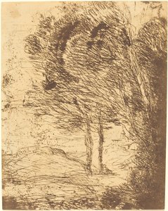 Genovas omgivelser Genovas omgivelser, 1860. av Jean Baptiste Camille Corot