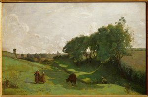 Das Tal von Jean-Baptiste-Camille Corot