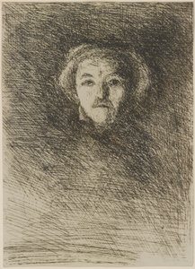 Selvportrett av Jean Baptiste Camille Corot