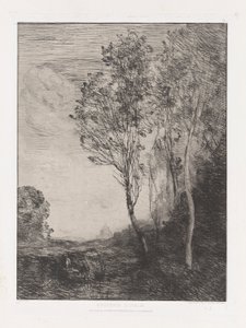minne om av Jean Baptiste Camille Corot