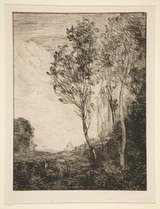 minne om av Jean Baptiste Camille Corot
