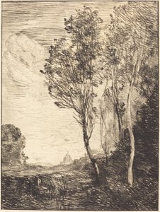 Suvenir fra Italia av Jean Baptiste Camille Corot
