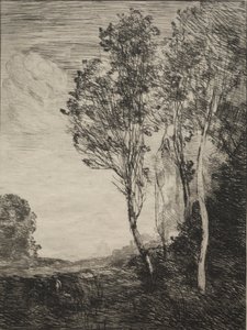 Suvenir fra Italia av Jean Baptiste Camille Corot