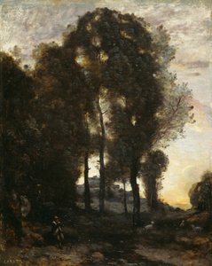 Suvenir fra Italia av Jean-Baptiste-Camille Corot