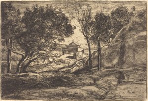 Suvenir fra Toscana av Jean Baptiste Camille Corot