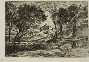 Erinnerung an die Toskana von Jean-Baptiste-Camille Corot