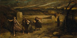 Brenningen av Sodoma av Jean Baptiste Camille Corot