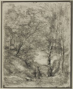 Hagene til Horace av Jean Baptiste Camille Corot