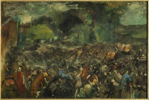 Antonin Berezowskis angrep på tsar Alexander 2 6. juni 1867 av Jean Baptiste Carpeaux