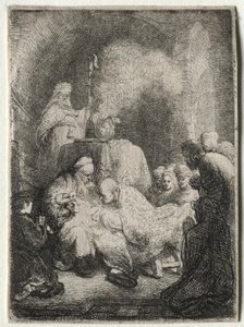 Omskjæringen: Liten tallerken av Jean Baptiste Carpeaux